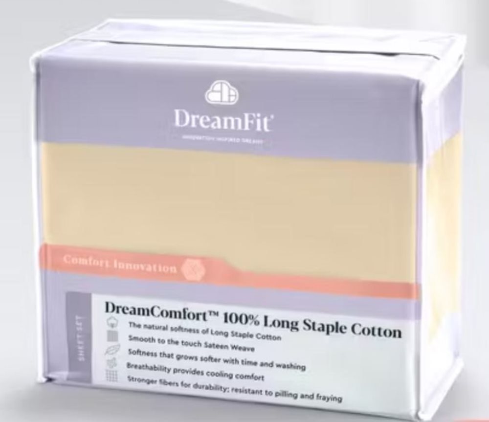 DreamFit Sheet Set - Ivory